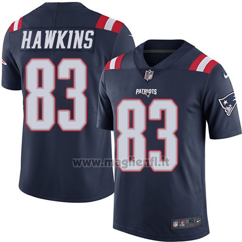 Maglia NFL Legend New England Patriots Hawkins Profundo Blu